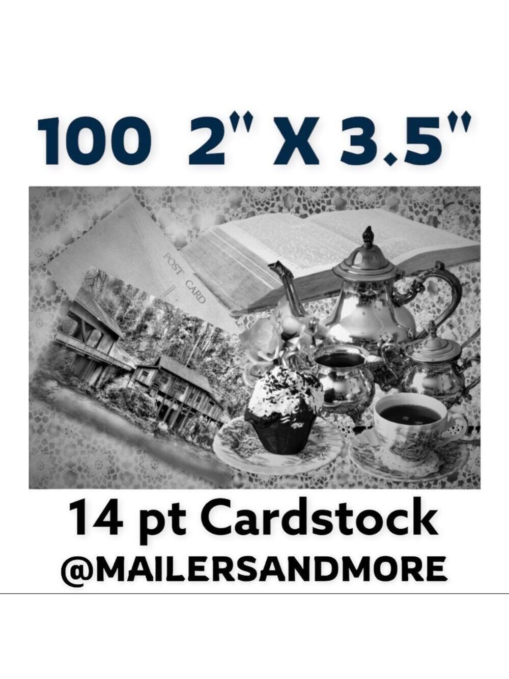 100 Vintage Mill Thank You Cards. PRICE IS FIRM